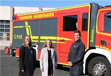 Bilder von der Feuerwehr Bremerhaven