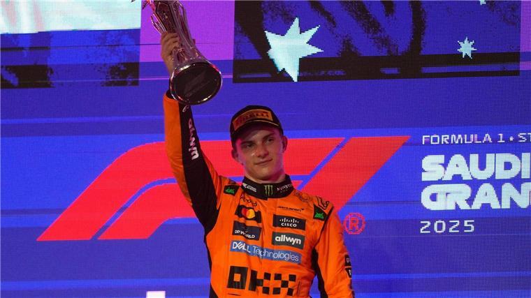 Wütender Verstappen mit Maulkorb - „Eis-Junge“ nun WM-Primus Sieg Nummer drei schon in diesem Jahr.