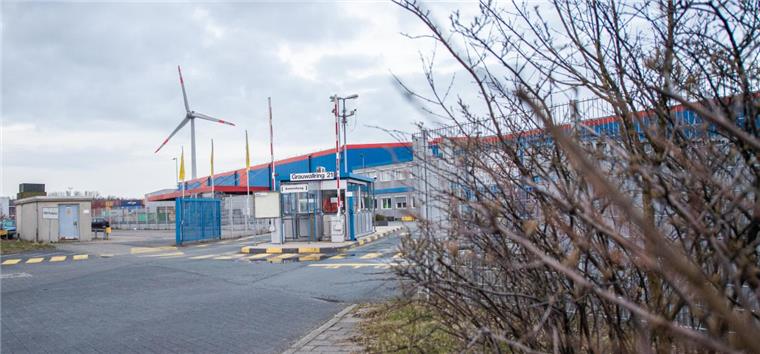 Siemens hat in Bremerhaven eine Halle gemietet.