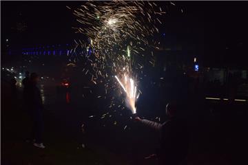Silvester am Weserdeich
