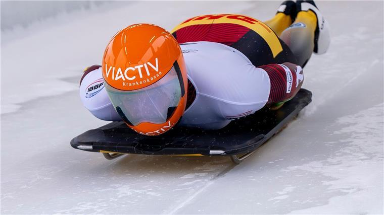 Grotheer und Neise ohne EM-Medaille - Jungk verpasst Titel Skeleton-Olympiasieger Christopher Grotheer hatte im Gesamtweltcup keine Chance mehr, da er ein Rennen weniger hatte.