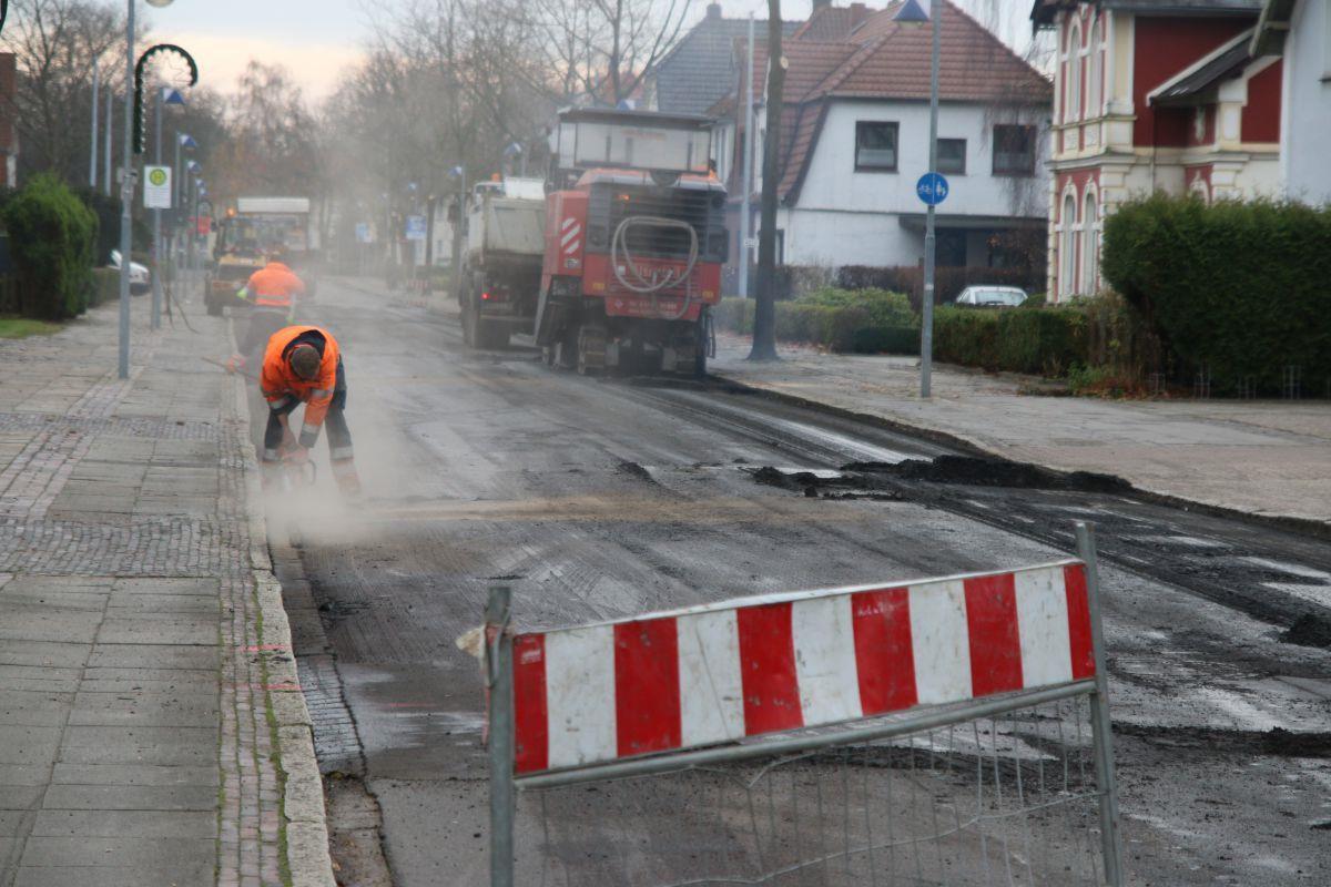 Verschiebung nicht möglich: Bauarbeiten in Burhave beginnen wie geplant So ähnlich wie auf diesem Foto aus Nordenham wird es im April in Burhave aussehen.