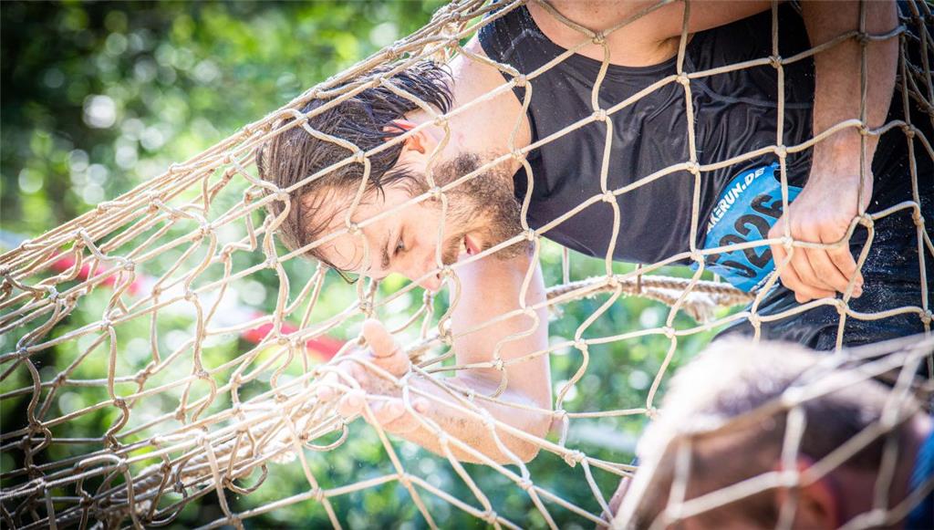 So ein Netz kann schon ein nerviges Hindernis sein. Foto: Hartmann