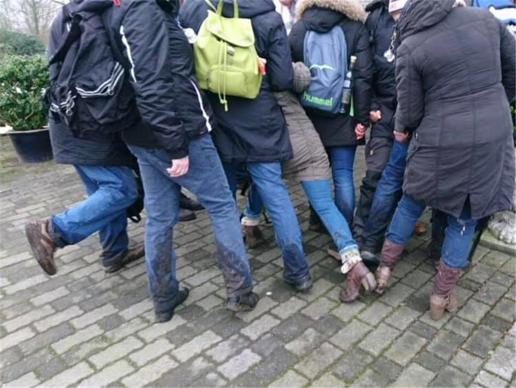 So eine Tour kann schon mal ein wenig matschig werden.