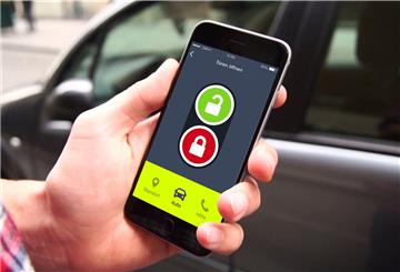 So einfach kann Car-Sharing sein: Statt mit einem Schlüssel lassen sich Fahrzeuge sogar mit dem Smartphone öffnen.