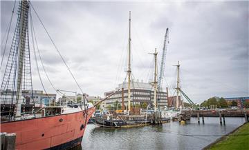 So sah es am Montag beim Museumsschiff "Seute Deern" in Bremerhaven aus. 