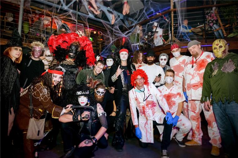 So schön schaurig war es beim Halloween im Rock-Center in Bremerhaven-Lehe.