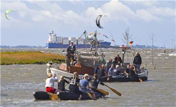 So schön war es am Wochenende im Kutterhafen in Wremen. Foto: Ulich