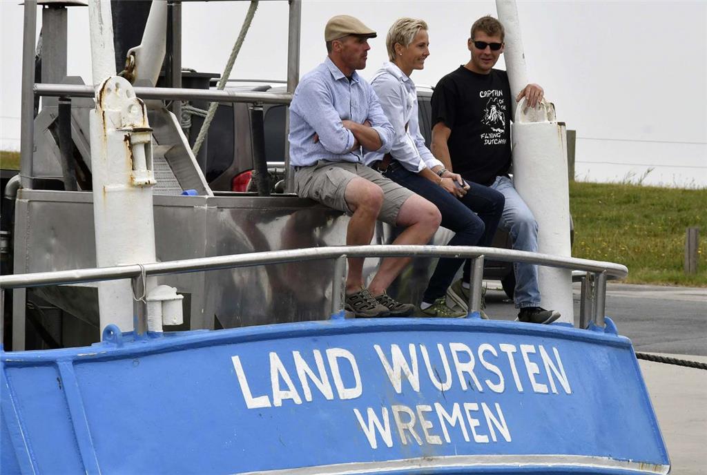 So schön war es am Wochenende im Kutterhafen in Wremen. Foto: Ulich