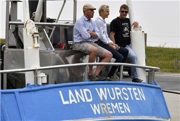 So schön war es am Wochenende im Kutterhafen in Wremen. Foto: Ulich