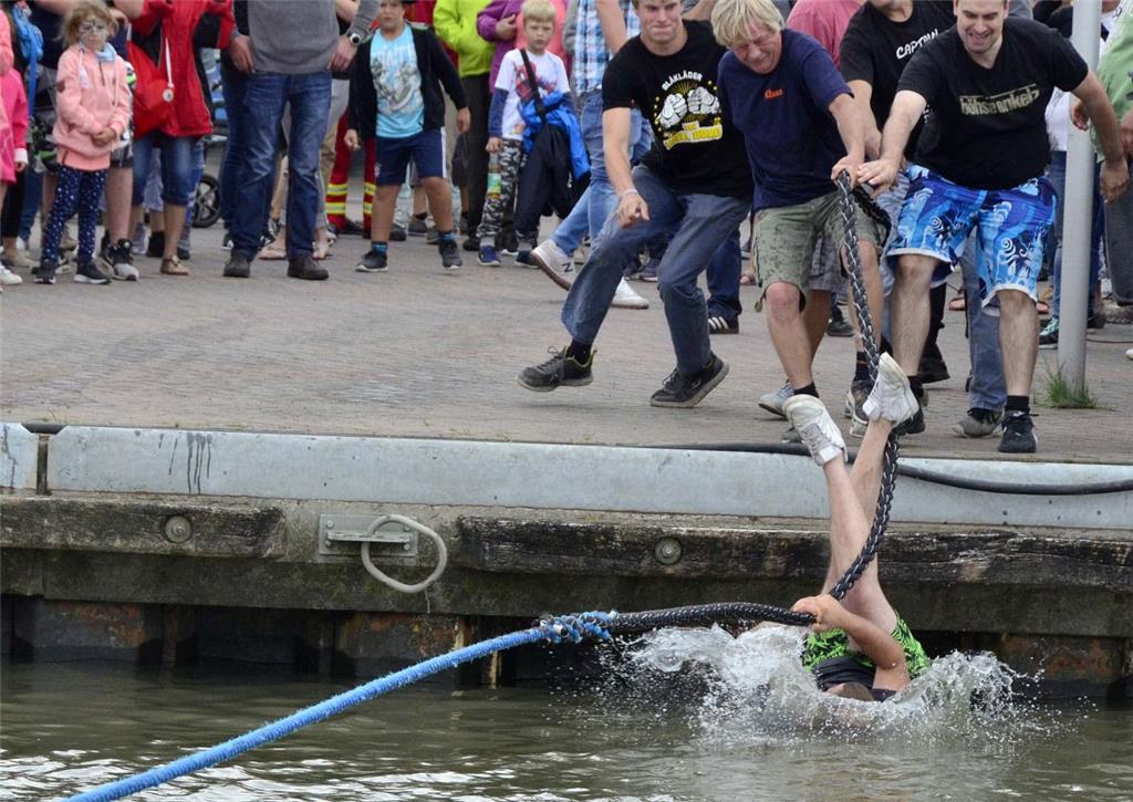 So schön war es am Wochenende im Kutterhafen in Wremen. Foto: Ulich