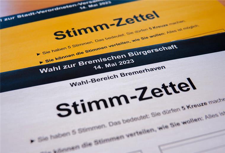 Wahl am 14. Mai: So funktioniert die Briefwahl Die Stimmzettel