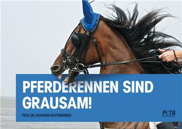 So sieht das Peta-Plakatmotiv aus.