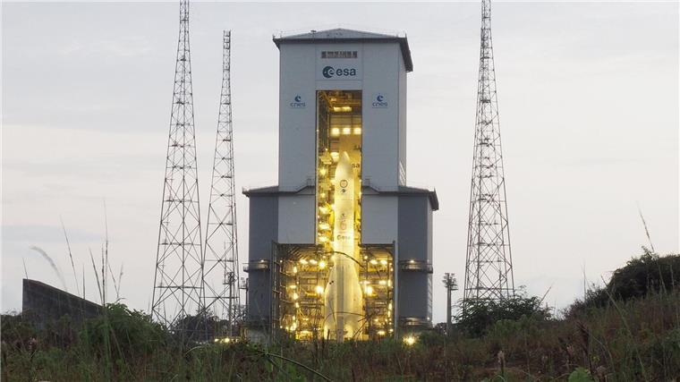 Raumfahrt-Fachleute vor Ariane-Start zuversichtlich So sieht die Hoffnung der europäischen Raumfahrt aus: die Ariane 6.