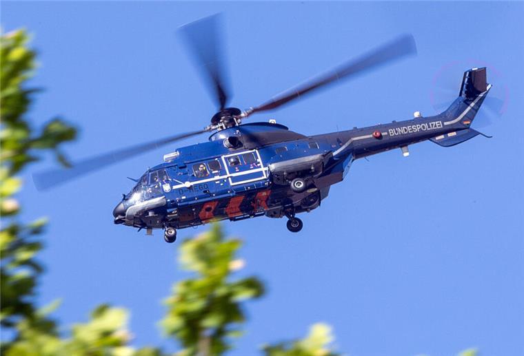 Das steckt hinter dem Hubschrauber-Lärm in Bremerhaven So sieht ein Hubschrauber der Bundespolizei aus.