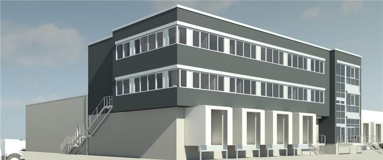 4,5 Millionen Euro Investitionen: Neubau für Fischumschlag in Bremerhaven So soll das neue Fischumschlagszentrum an der Straße Am Lunedeich in Bremerhaven-Fischereihafen einmal aussehen. Das vorhandene Gebäude wird saniert.