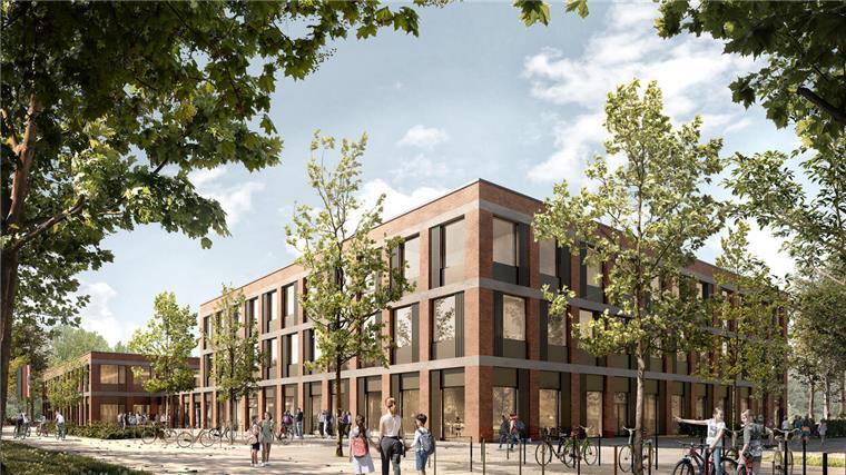 Verwirrend: Neubau für „Neue Oberschule Lehe“ entsteht in Mitte