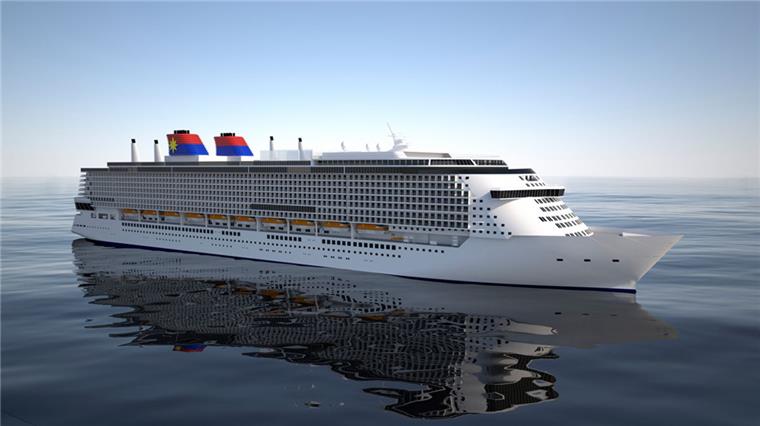 Lloyd Werft: Design-Center ausgebootet? So sollen die Kreuzfahrtschiffe der „Global Class“-Serie einmal aussehen. Mit 200 000 BRZ werden sie die größten von einer deutschen Werft abgelieferten Passagierschiffe sein. Die Reederei Star Cruises will sie in Wismar, Rostock und Stralsund bauen lassen.