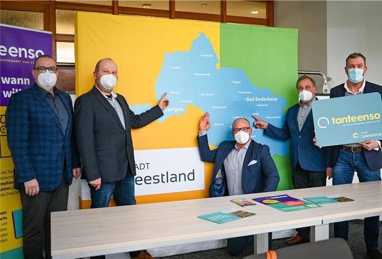 Mini-Supermärkte für drei Orte in Geestland geplant So wie in Schnega (Landkreis Lüchow-Dannenberg) kann ein Tante-Enso-Laden auch in Geestland aussehen. Dort hat Enso eCommerce einen Mini-Supermarkt schon realisiert.