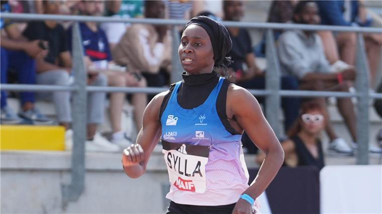 Französische Sprinterin: Wegen Kopftuch nicht zur Eröffnung? Sounkamba Sylla soll bei der Olympia-Eröffnung nun eine Kappe tragen.