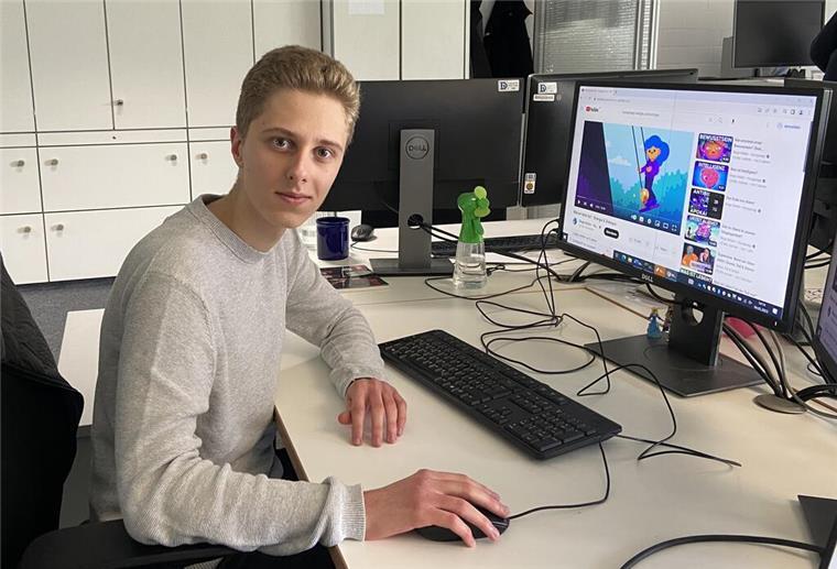 Spannend: Praktikant Jaroslaw Sotow (16) stellt uns einige seiner Youtube-Favoriten vor.