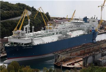 Spezialschiffe wie die "LNG Croatia" könnten bald die Anlandung von Flüssiggas in Wilhelmshaven ermöglichen. Damit würde Deutschland schon etwas unabhängiger von russischem Gas.
