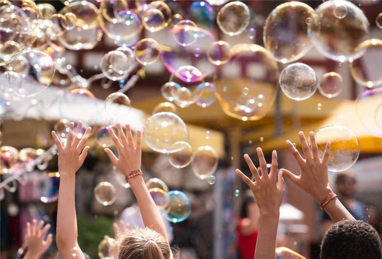 Spiel, Spaß und Freude stehen beim Weltkindertag im Mittelpunkt.