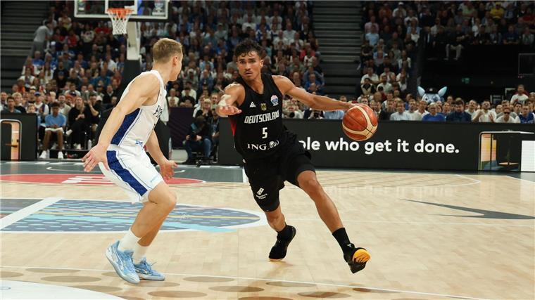 Spieler Tristan Da Silva gibt dem deutschen Team eine 1+ für die Leistung in der Vorrunde.