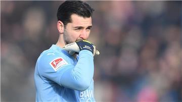 Spielte mit gebrochenem Daumen: Torwart Marko Johansson von Eintracht Braunschweig.