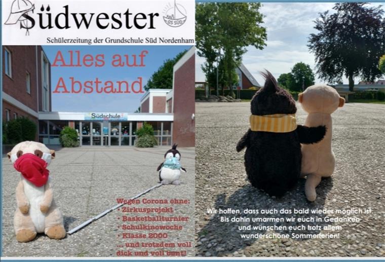 Die zweitbeste Grundschul-Schülerzeitung in Deutschland Spitzen-Schülerzeitung made in Nordenham: der „Südwester“ der Grundschule Süd.