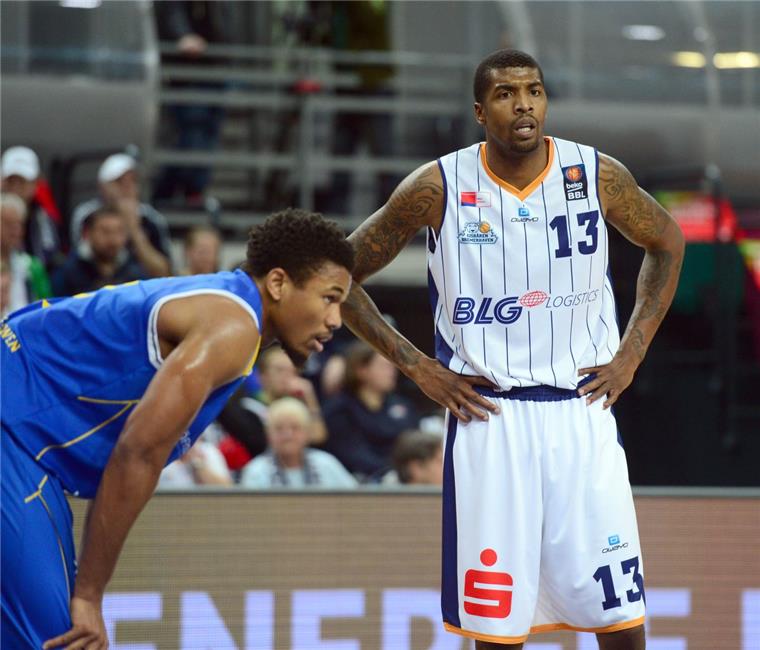 Thema Tyrus Thomas bei den Eisbären ist erledigt Sportliche war Ex-NBA-Star Tyrus Thomas eine Enttäuschung. Foto Scheer