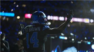 St. Brown sorgte für Jubel in Detroit - vor, während und nach dem Spiel gegen die Bucs.