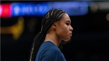 Stand nach 20 Tagen Verletzungspause wieder auf dem Feld in der WNBA: Satou Sabally.