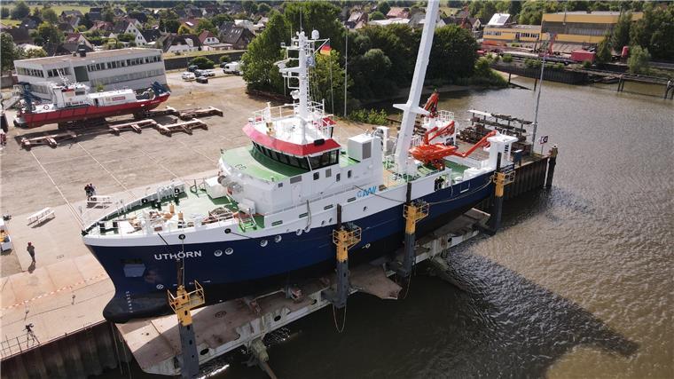 Warum dieses AWI-Schiff das Klima schont Das neue Forschungsschif "Uthörn"