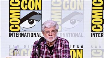 „Star Wars“-Schöpfer George Lucas wird als Museums-Gründer gefeiert. 
