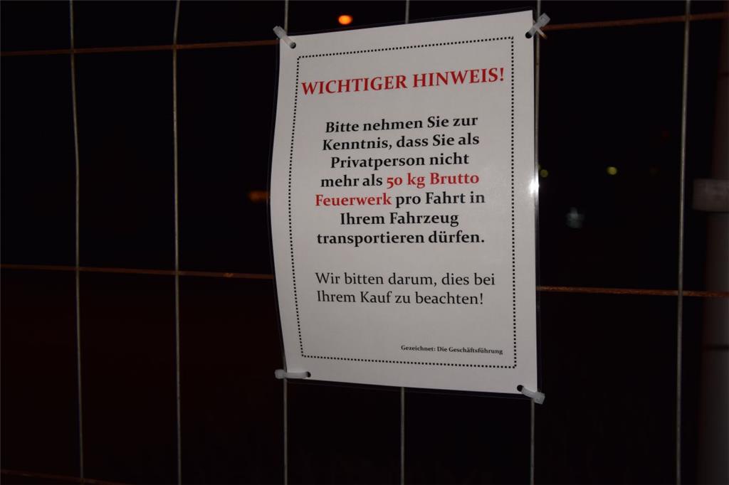 Start bei der Firma Comet für den Werkverkauf.