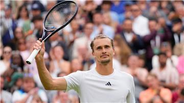 Steht im Achtelfinale von Wimbledon: Alexander Zverev.