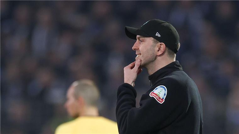 „Steht nicht zur Diskussion“: Werder hält an Werner fest Steht niccht zur Diskussion: Werder-Trainer Ole Werner.