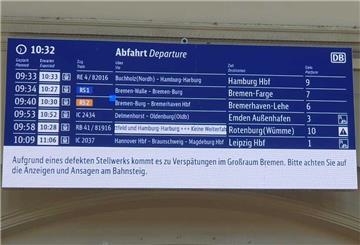 Stellwerkstörung sorgt am Bremer Hauptbahnhof für Durcheinander.