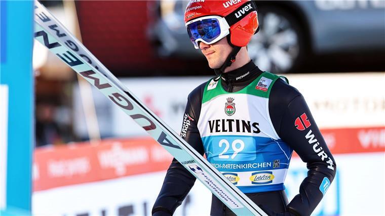 Leyhe macht Schluss: Sekt bei Skispringern nur zum Abschied Stephan Leyhe verabschiedet sich vom Skispringen.