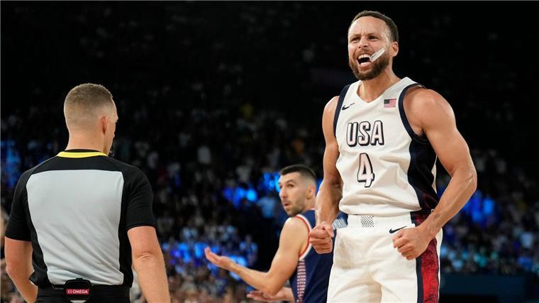 Basketballer der USA haben „ein Mathematik-Problem“ Stephen Curry bewahrte die USA vor einem blamablen Halbfinal-Aus.