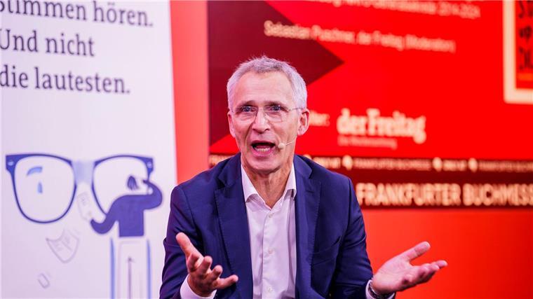 Stoltenberg ist für Gespräche mit Russland - unter Bedingungen.