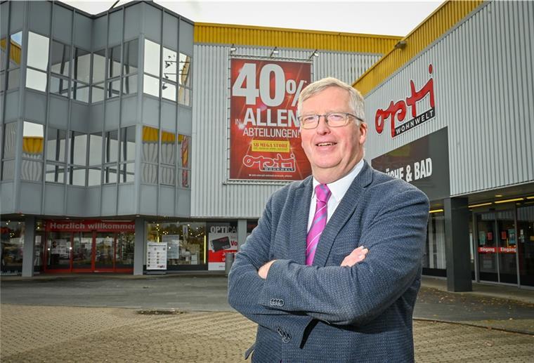 Große Freude bei Opti-Verkaufsleiter Bernd Müller in Spaden.