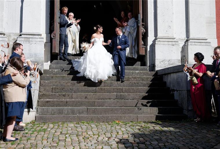 Influencer und Politiker-Sohn Joe Laschet hat geheiratet Stolzes Paar: Joe und Andrea Laschet haben geheiratet