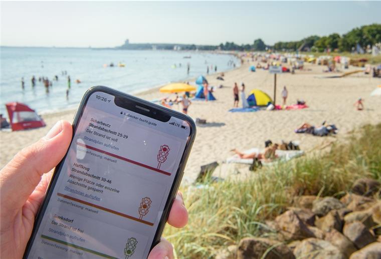 Cuxland: Sensoren sollen volle Strände vermeiden Strandbesucher sollen bald im Internet vorher klären können, ob es am Nordsee-Strand voll ist.