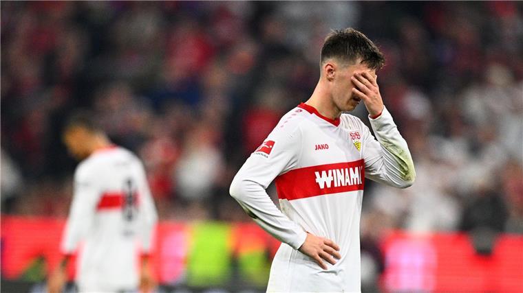 Stuttgarts Hoeneß bedient: „Nicht zu Tagesordnung übergehen“ Stuttgarts Nationalspieler Angelo Stiller ist nach der Niederlage in München bedient.