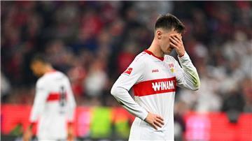 Stuttgarts Nationalspieler Angelo Stiller ist nach der Niederlage in München bedient.