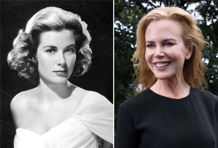 Suchte man für ihren Typ Frau und die stechend blauen Augen Ähnlichkeiten bei den Stars der goldenen Hollywood-Ära, dann erinnerte Kidman viele stets an Grace Kelly. (Archivbild-Kombo)