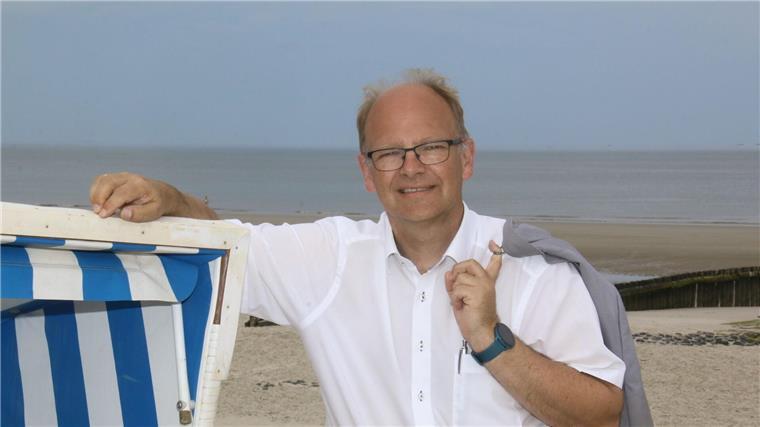 Besonderer Job auf besonderer Insel wird vergeben Sven Janisch möchte Bürgermeister auf der Insel Wangerooge werden.
