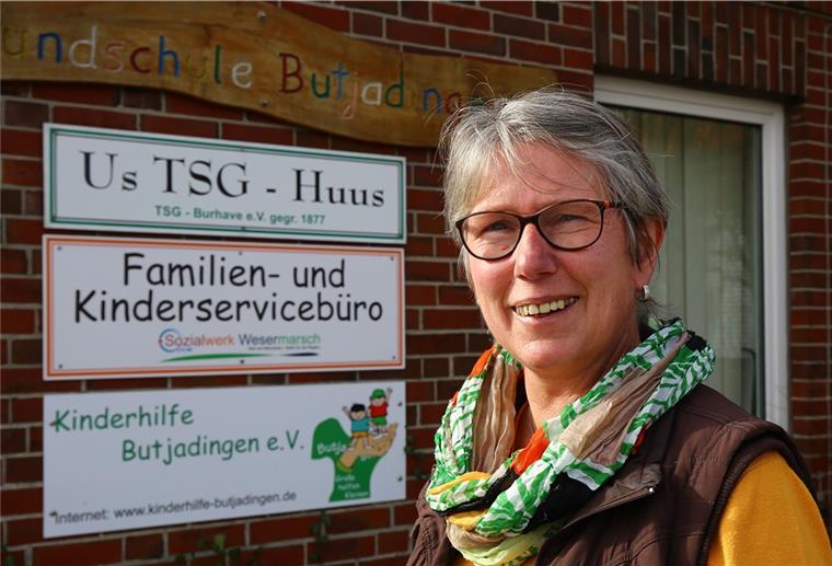Butjadingen: Servicebüro ist auch in Corona-Zeiten für Familien da Sylke Wulff leitet das Familien- und Kinderservicebüro in Butjadingen, seit es gegründet wurde. Ursprünglich kommt sie aus der Altenpflege.